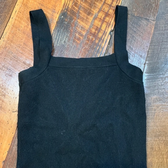 Babaton Sculpt Knit Midi Dress Black Size S - Picture 6 of 8